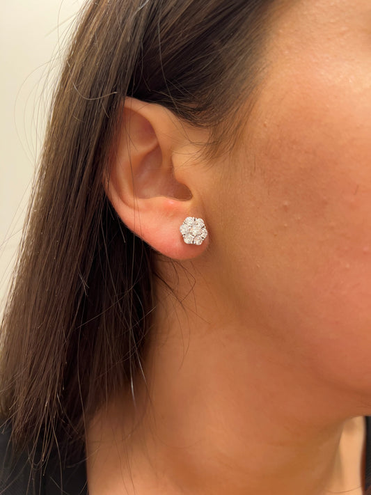 Flower Stud Earring