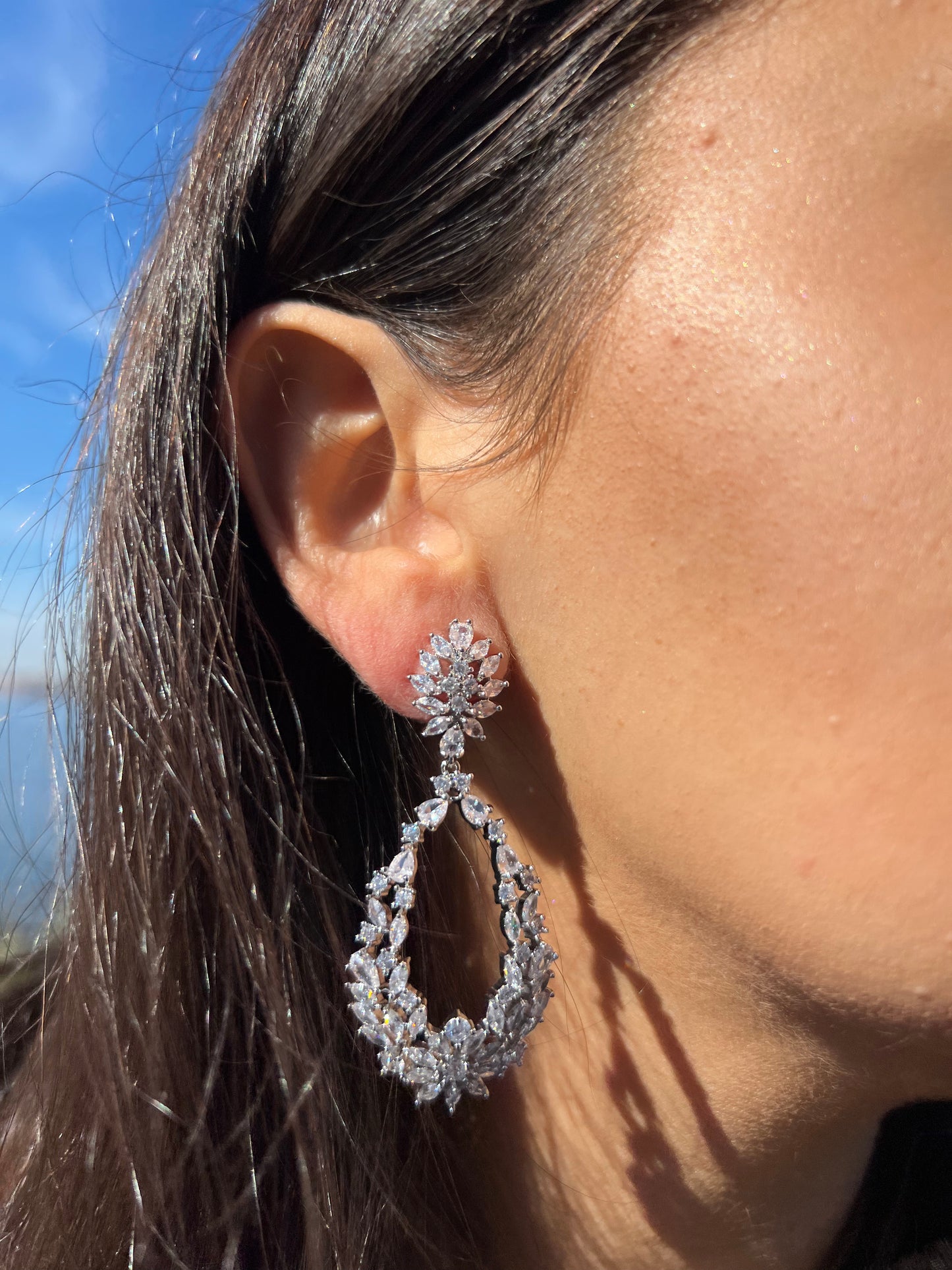 Open Cocktail Earring