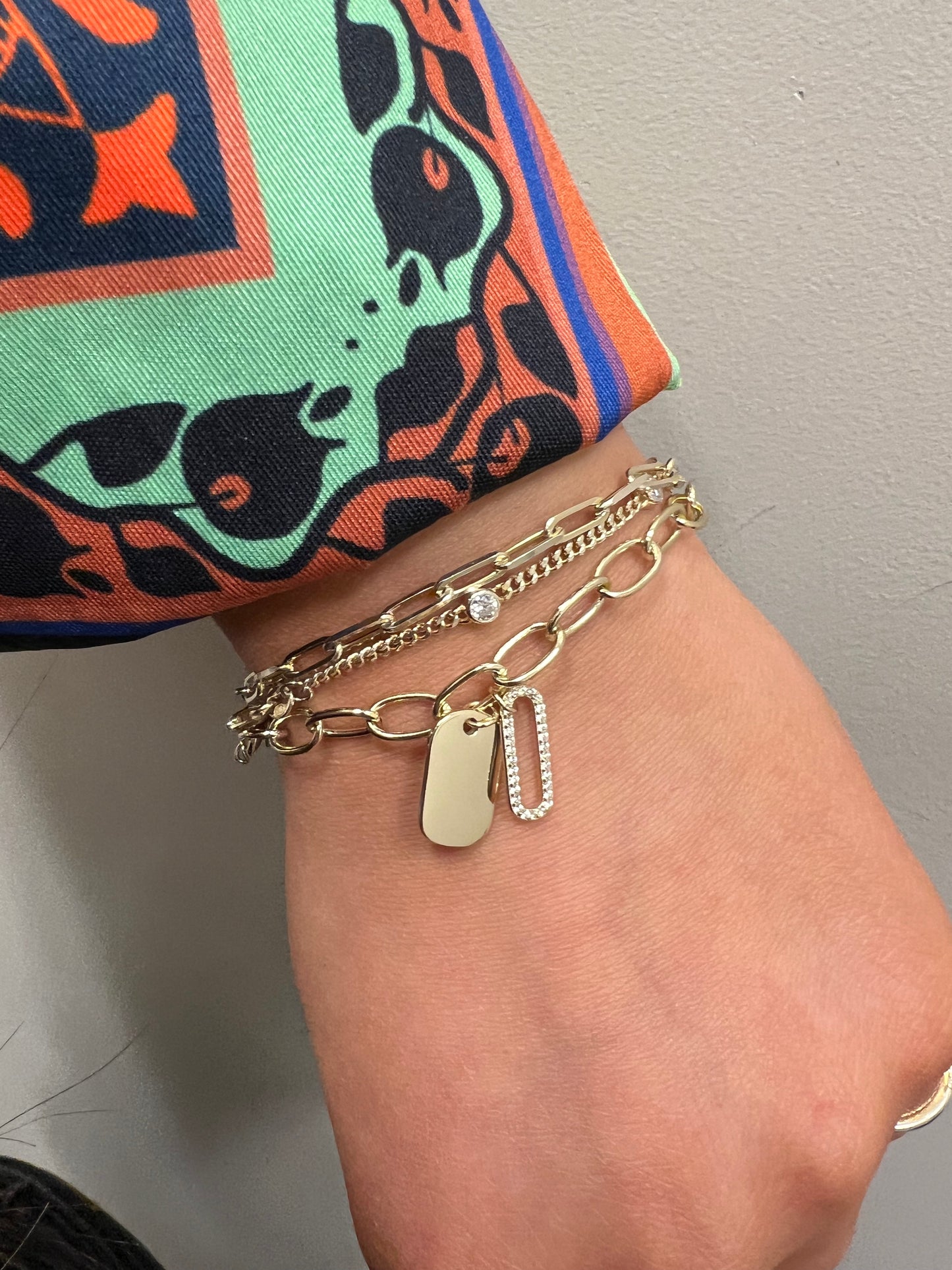 Double charm Bracelet